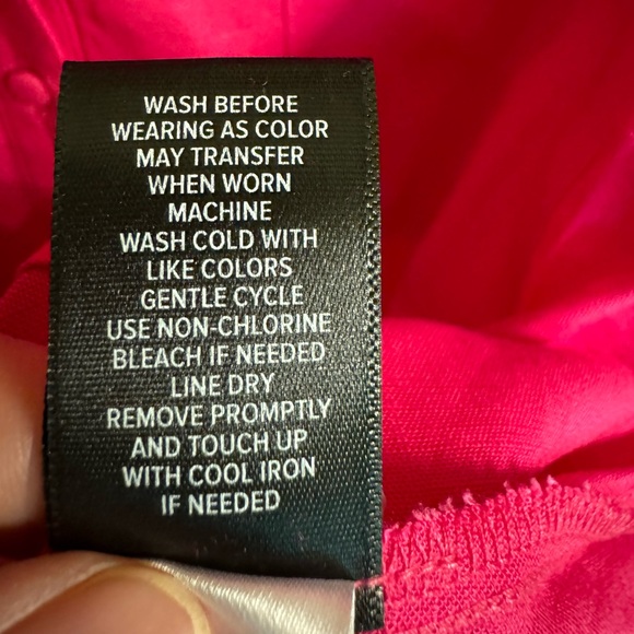 NWT Torrid ladies size 1 (14/16) Harper Linen Pullover Tank in pink peacock - Picture 7 of 12